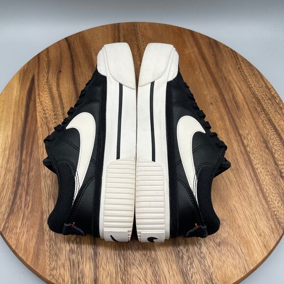 Nike Court Legacy Lift Shoes Womens Size 6.5 Black Leather Running Comfort Gym - Picture 6 of 8